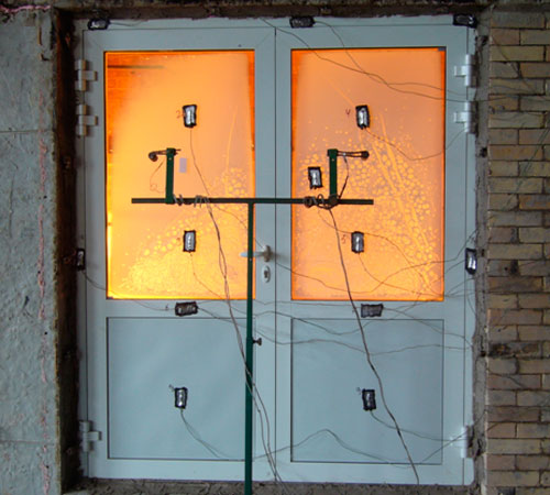 Успешные испытания двухстворчатых дверей на класс огнестойкости EIW30 Успешные испытания двухстворчатых дверей на класс огнестойкости EIW30