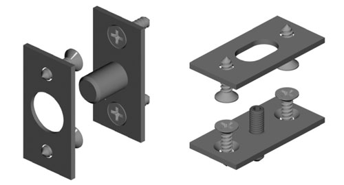 Накладка противопожарная AYPC.W72.1009 и накладка противопожарная верхняя AYPC.W72.1010