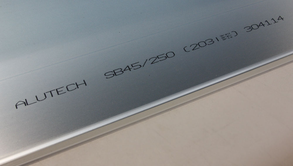 Le marquage de coffres ALUTECH 