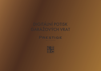 Brožur Digitalni Potisk Garazovych Vrat Prestige