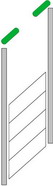 Вертикальный монтаж с верхним расположением вала